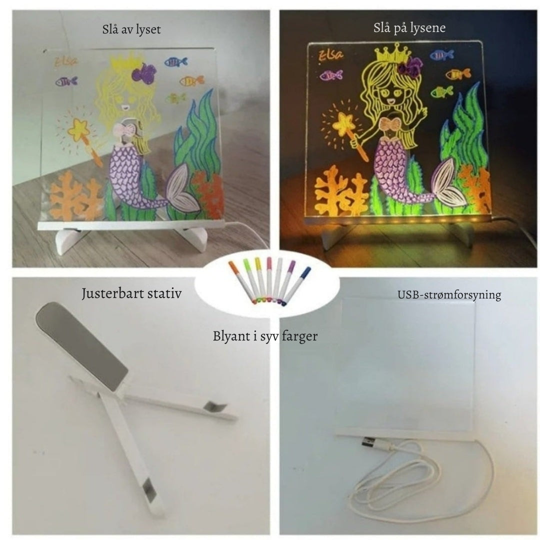 LysTavle – Den Magiske Tavlen som Får Kreativitet til å Skinne